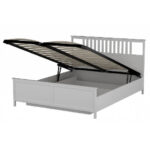 Дополнительный короб для хранения вещей двуспальной кровати "Фрея" NEW 160x200 КМ 02.023 с подъёмным механизмом - lavemebel